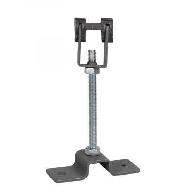 Фотография Держатель токоотвода металлический дистанционный L=100мм, CZ/NI EKF PROxima, артикул lp-d2115-100-cz