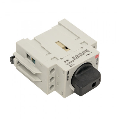 Фотография Рубильник модульный MS-40A 3P на DIN-рейку EKF PROxima, артикул ms-40d