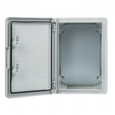 Фотография Бокс пластиковый с монтажной платой 400х300х220 мм IP65 EKF PROxima, артикул PB65MP004