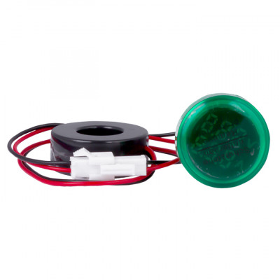 Фотография Индикатор значения тока и напряжения зеленый ED16-22AVD 100А EKF PROxima, артикул ed16-22avd-g