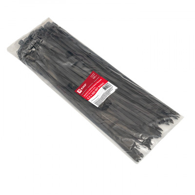 Фотография Хомут нейлоновый черный (8,2х450) (100шт.) EKF Basic, артикул plc-cb-8.2x450