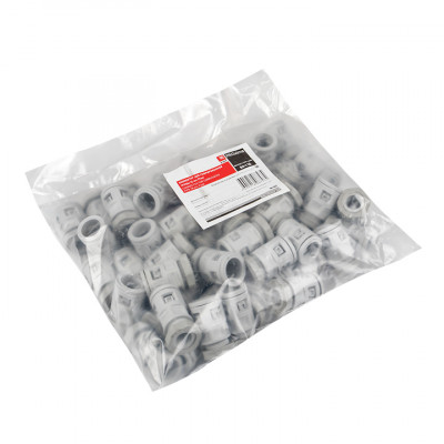 Фотография Коннектор для гофрированной трубы (16 мм) (50 шт) EKF-Plast, артикул kn-t-16