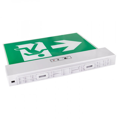 Фотография Светильник аварийного освещения EXITplus-201 двухстор. LED EKF Proxima, артикул EXITP-DS-201-LED