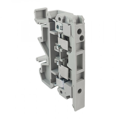 Фотография Клемма винтовая JXB-4/35RD для плавких вставок 5х20 серая EKF, артикул plc-jxb-4/35RD-gy