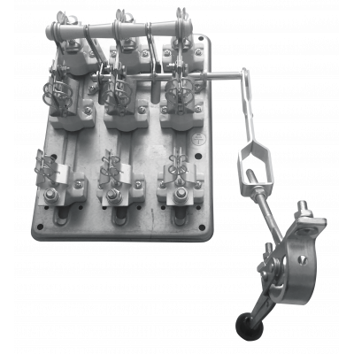 Фотография Разъединитель РПС-4 400А правый привод без ППН EKF PROxima, артикул rps-400