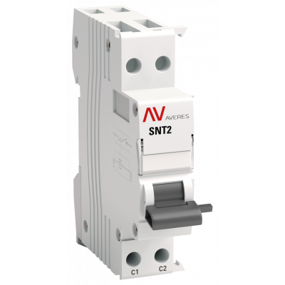 Фотография Расцепитель независимый (монтаж с левой стороны модульного устройства) AV-SNT-2 EKF AVERES, артикул av-snt-2-averes