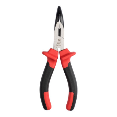 Фотография Длинногубцы изогнутые Expert 160 мм EKF PROxima, артикул dgi-160-exp