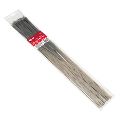 Фотография Хомут AISI 316 из нержавеющей стали, 4.6x840 (100 шт.) FlexLock PROxima, артикул plc-fl-tss-316-4.6x840