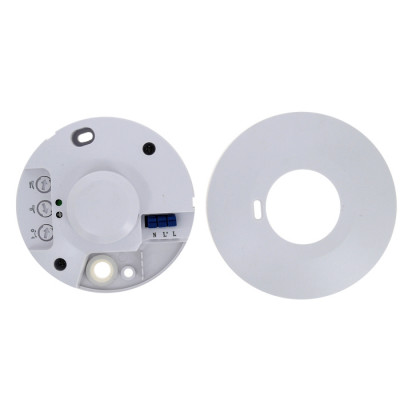 Фотография Микроволновый датчик движения бел. 1200Вт 360гр. до 20м IP20 MW-703 EKF PROxima, артикул dd-mw-703