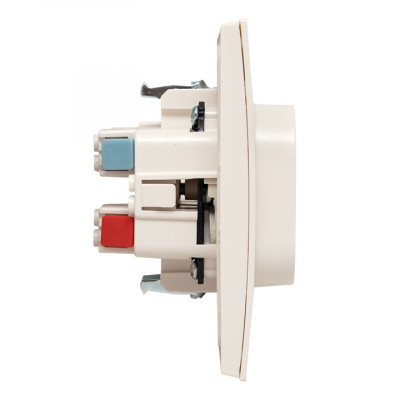 Фотография Стокгольм Розетка 2-местная б/з 10А белая с защ. штор. EKF PROxima, артикул EXR10-102-10