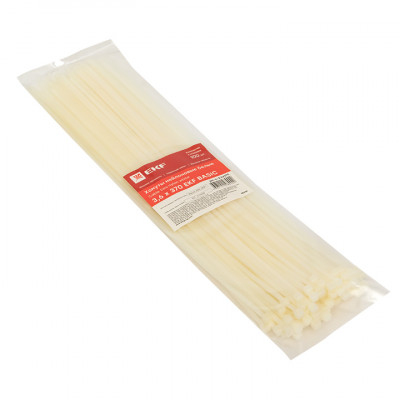 Фотография Хомут нейлоновый (3,6х370) (100шт.) EKF Basic, артикул plc-c-3.6x370