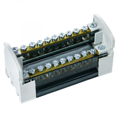 Фотография Шина нулевая в корпусе (2х11) EKF PROxima, артикул sn0-2x11