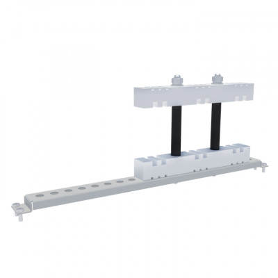 Фотография Шинодержатель 3Р стационарный для вертикальных шин 5/10 мм Г600 EKF AVERES, артикул ABSF3PV6