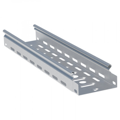 Фотография Лоток перфорированный 35х100х3000-0,7 мм (24 м) EKF, артикул L3510001