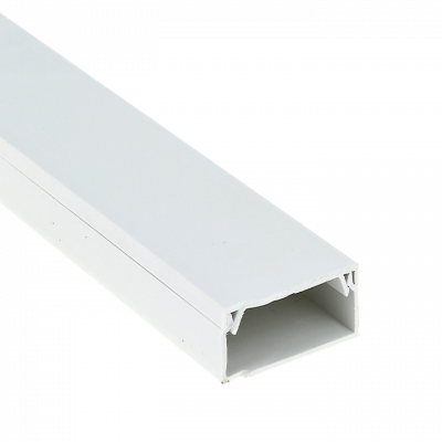 Фотография Канал кабельный (40х25) (24 м) белый EKF-Plast, артикул kk-40-25