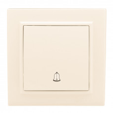Минск Кнопка звонка  СП, 10А, бежевый EKF