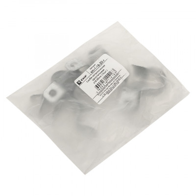 Фотография Скоба металлическая однолапковая d19-20 мм (10 шт) EKF PROxima, артикул sm-1-19-20-r