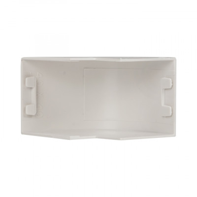 Фотография Угол внешний (40х40) (4 шт) белый EKF-Plast, артикул obw-40-40x4