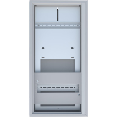 Фотография ЯУР на 2 счетчика с двумя DIN-рейками (600х300х150) EKF Basic, артикул uerm-din-600-2