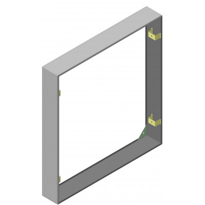 Фотография Кожух для навесной установки ЩЭ (серия mb02) EKF Basic, артикул mb02-k-bas