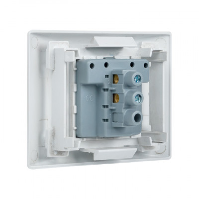 Фотография Выключатель 1-кл. 10А, без индикатора EKF, артикул E2MV10-021-10