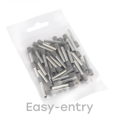 Фотография Наконечник штыревой втулочный  НШвИ 4,0-18 (50шт.) EKF, артикул nhvi-4.0-18