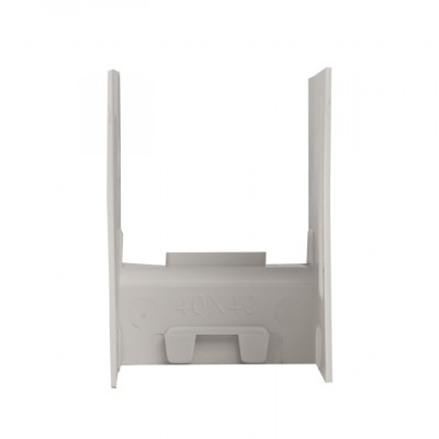 Фотография Угол внутренний (40х40) (4 шт) белый EKF-Plast, артикул ibw-40-40x4