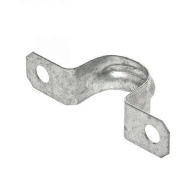 Фотография Скоба металлическая однолапковая d16-17 мм (10 шт) EKF PROxima, артикул sm-1-16-17-r