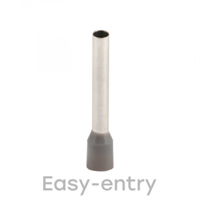 Фотография Наконечник штыревой втулочный  НШвИ 4,0-18 (50шт.) EKF, артикул nhvi-4.0-18