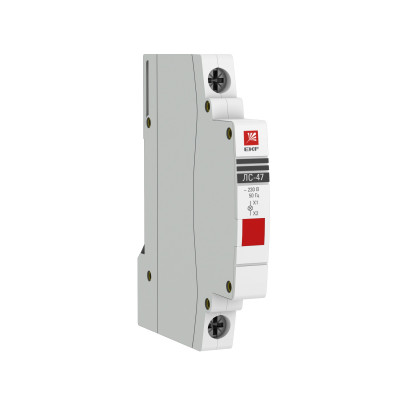 Фотография Лампа сигнальная ЛС-47 (красная) EKF PROxima, артикул mdla-47-r-pro