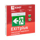 Фотография Светильник аварийного освещения EXITplus-101 одностор. LED EKF Proxima, артикул EXITP-SS-101-LED