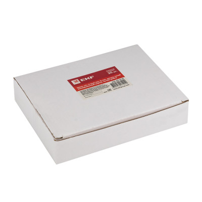 Фотография Шина 0 N (6х9мм) 12 отверстий латунь синий изолированный корпус на DIN-рейку EKF PROxima, артикул sn0-63-12-ib