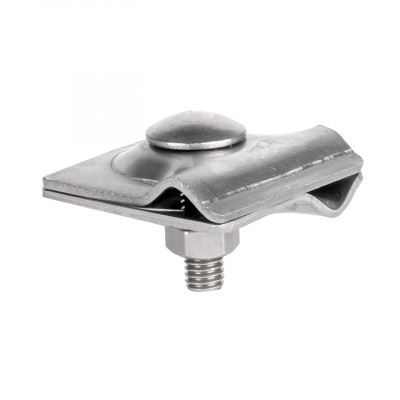 Фотография Зажим прута универсальный (пластина 45х45мм), NI EKF PROxima, артикул lp-g3103-ni