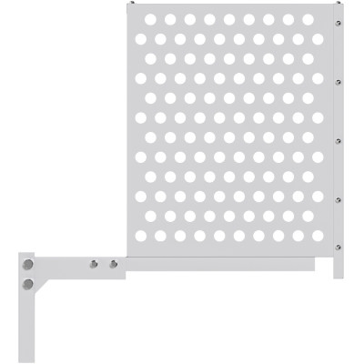 Фотография Фасадная корзина для кондиционера (круг) EKF Basic, артикул korz-rv