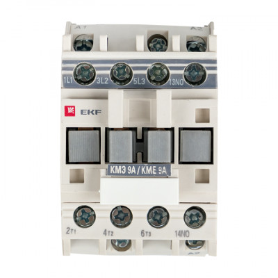 Фотография Контактор КМЭ малогабаритный  9А 380В 1NC EKF PROxima, артикул ctr-s-9-380-nc