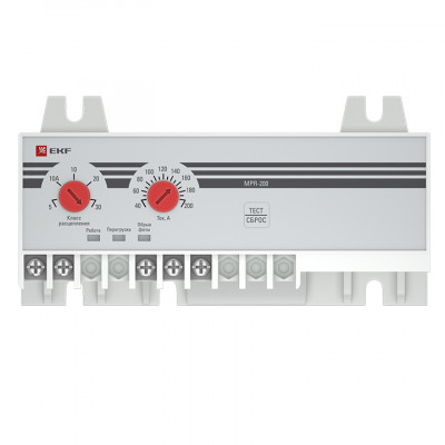 Фотография Реле защиты двигателя MPR 200А EKF PROxima, артикул mpr-200