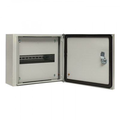 Фотография Щит распред. навесной ЩРН-12 (265х310х120) IP54 EKF Basic, артикул mb24-12-bas