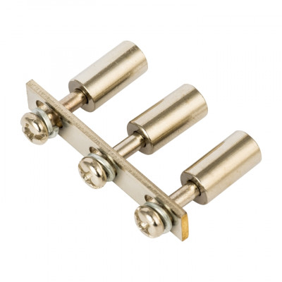 Фотография Перемычка тип  3PIN для  6,0 мм2 (20 шт.) EKF PROxima, артикул plc-per-3PIN-6