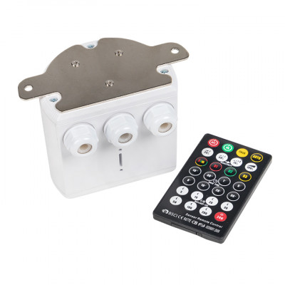 Фотография Микроволновый датчик движения бел. для высоких потолков 2000Вт 360гр. 30м IP65 MW-707 EKF, артикул dd-mw-707