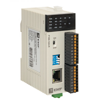 Фотография Программируемый контроллер F100 12 в/в PRO-Logic EKF PROxima, артикул F100-12A-R