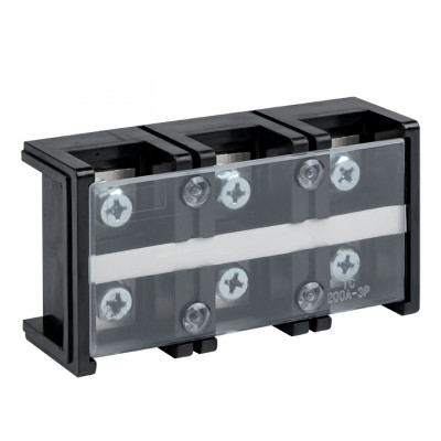 Фотография Терминал клеммный TC-2003 до 95 мм2 200A 3 клеммные пары EKF PROxima, артикул tc-2003