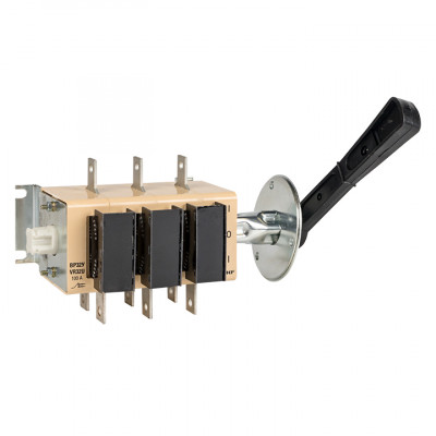 Фотография Выключатель-разъединитель ВР32У-31В71250 100А 2 направ.с д/г камерами съемная левая/правая рукоятка MAXima EKF PROxima, артикул uvr32-31b71250