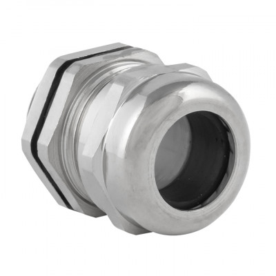 Фотография Сальник металлический MGM25 IP68 d проводника 10-14 мм. PROxima, артикул plc-mgm-25