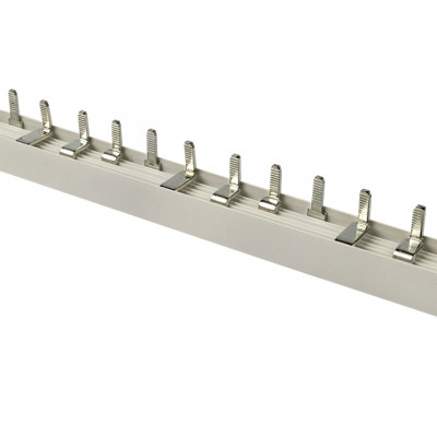 Фотография Шина соединительная типа PIN для 4-ф нагр. 100А 54 мод. EKF PROxima, артикул pin-04-100