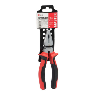 Фотография Пассатижи Master 160 мм EKF Basic, артикул pas-160-mas