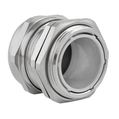 Фотография Сальник металлический MGM30 IP68 d проводника 13-18 мм. PROxima, артикул plc-mgm-30