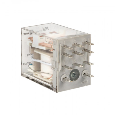 Фотография Реле промежуточное RPA 22/3 6A 24В DC EKF AVERES, артикул rpa-22-3-24DC