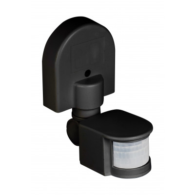 Фотография ИК датчик движения наст. 1200Вт 180гр. до 12м IP44 MS-16Cb черный EKF PROxima, артикул dd-ms-16Cb