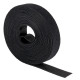 Фотография Хомут-липучка 20 мм (5м ролл) черный EKF PROxima, артикул hlft-2-b