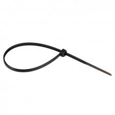 Хомут нейлоновый черный (2,5х160) (100шт.) EKF Basic